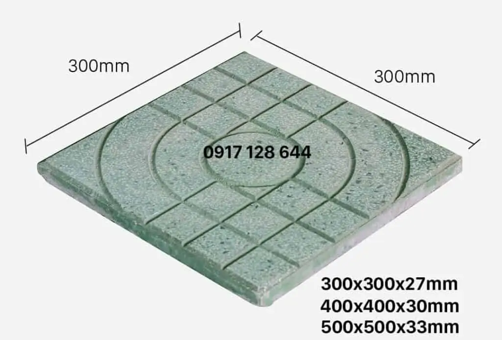 kich thuoc gach terrazzo
